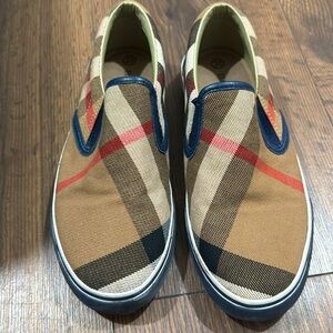 Children’s Burberry Slip On Shoes